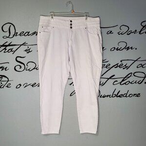 d. jeans White Denim Jeans High Waist, 16